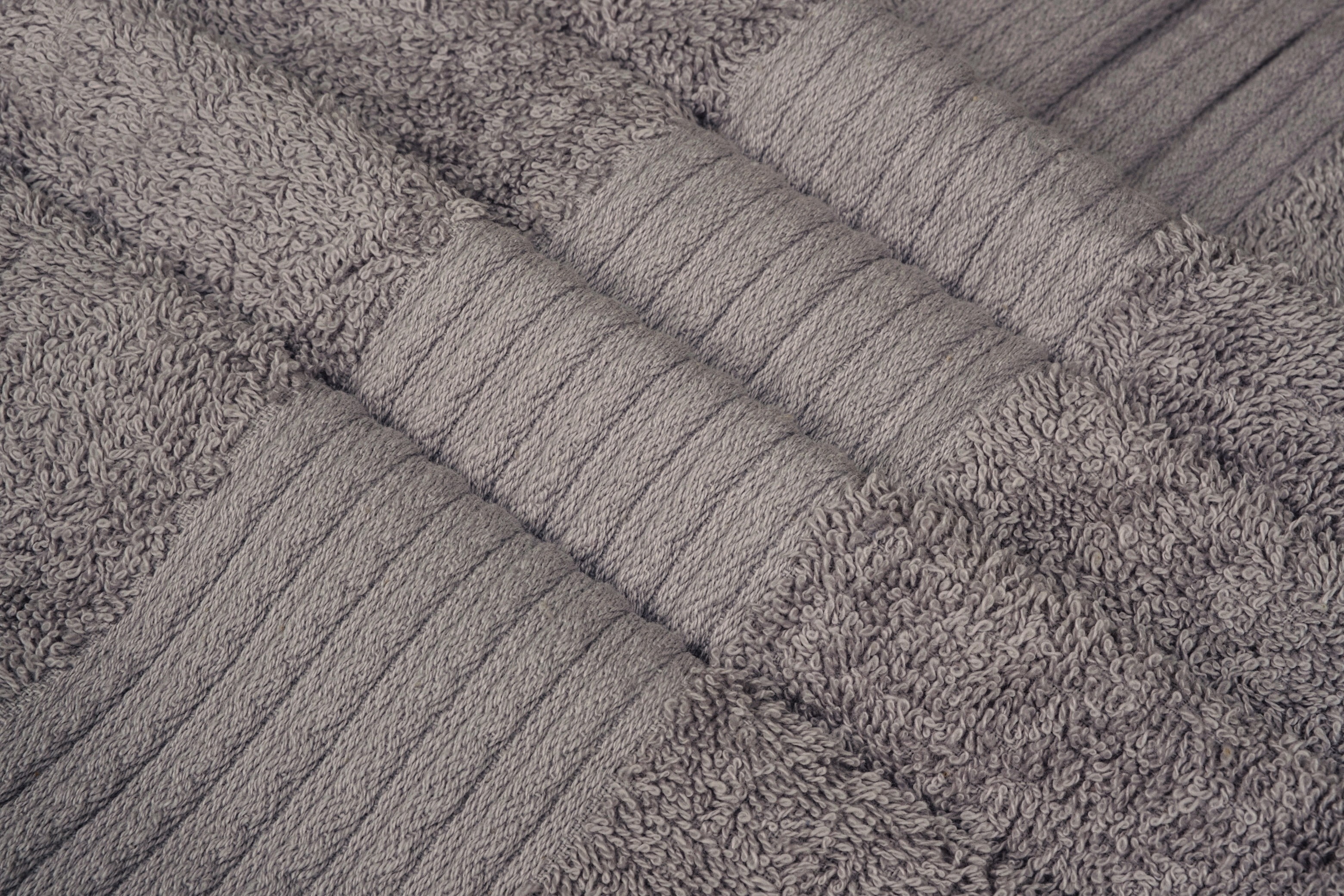 Dewall Maisons Luxurious 18-Piece Dark Grey Towel Set For Complete Bath Experience - Ultra-Soft 100% Cotton - Includes 4 Bath Towels, 6 Hand Towels, 8 Washcloths - Ideal For Daily Use