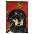 thumbnail image 1 of Caroline's Treasures SS4722GF Gordon Setter Red Green Snowflakes Christmas Flag Garden Size Small Multicolor, 1 of 2