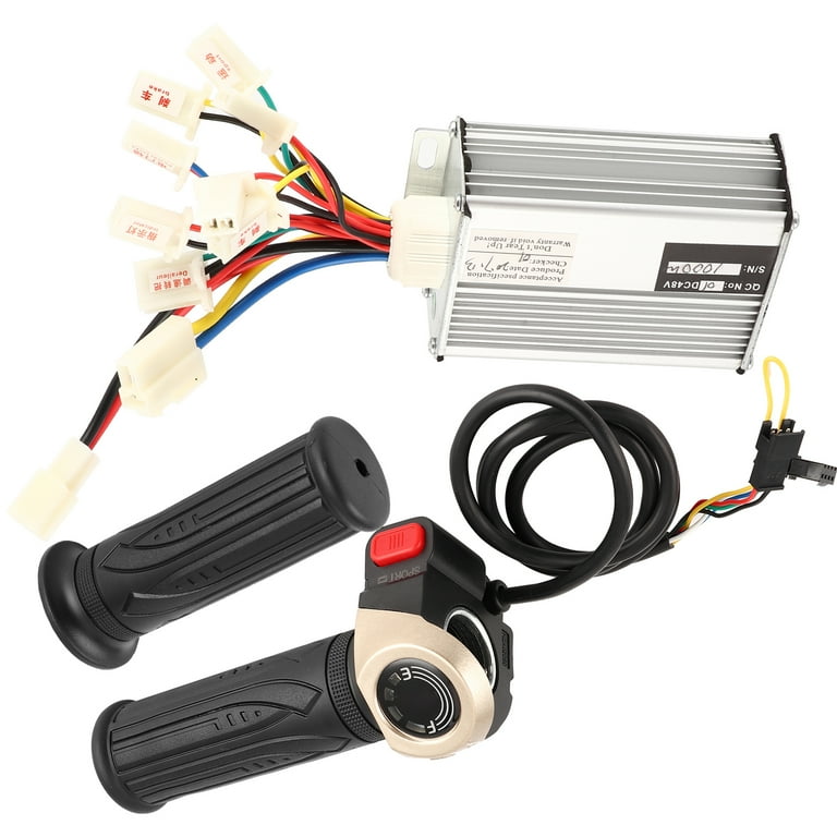 48V 1000W E-Bike Controller Set, Brushless Motor, Stable Speed