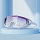 thumbnail image 4 of Gafas de Natación para Adultos - Marco Grande de Silicona, Lentes Degradadas Galvanizadas, Visión Clara Anti-Vaho, Correa Ajustable, Gafas de Natación Profesionales Unisex., 4 of 4