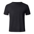 thumbnail image 6 of Mens Quick Dry Athletic T-Shirts, Workout Tops for Men Summer Slimming Fit Breathable Crewneck Short Sleeve T Shirts S-3XL, 6 of 8