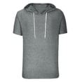 thumbnail image 4 of Men’s Sweatshirt Shirt For Daily Casual Comfort Lightweight Streetwear Top In Solid Color, 4 of 5