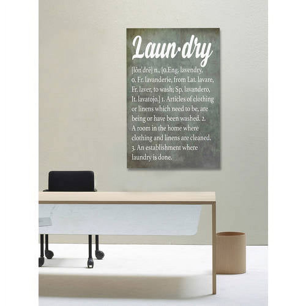 "Vintage Laundry" Painting Print on Wrapped Canvas