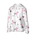 thumbnail image 2 of Kdxio Cute Poodle Dog Print Women Men Sun Protection UPF 50+ Jackets Zip Up Long Sleeve Hoodie Hiking Lightweight with Pockets, 2 of 8