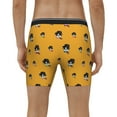 thumbnail image 4 of Xecao Cute Dog Print Boxer Briefs for Men's Stretch Moisture-Wicking Underwear, Mid-Rise Classics breathable fabric, 4 of 7
