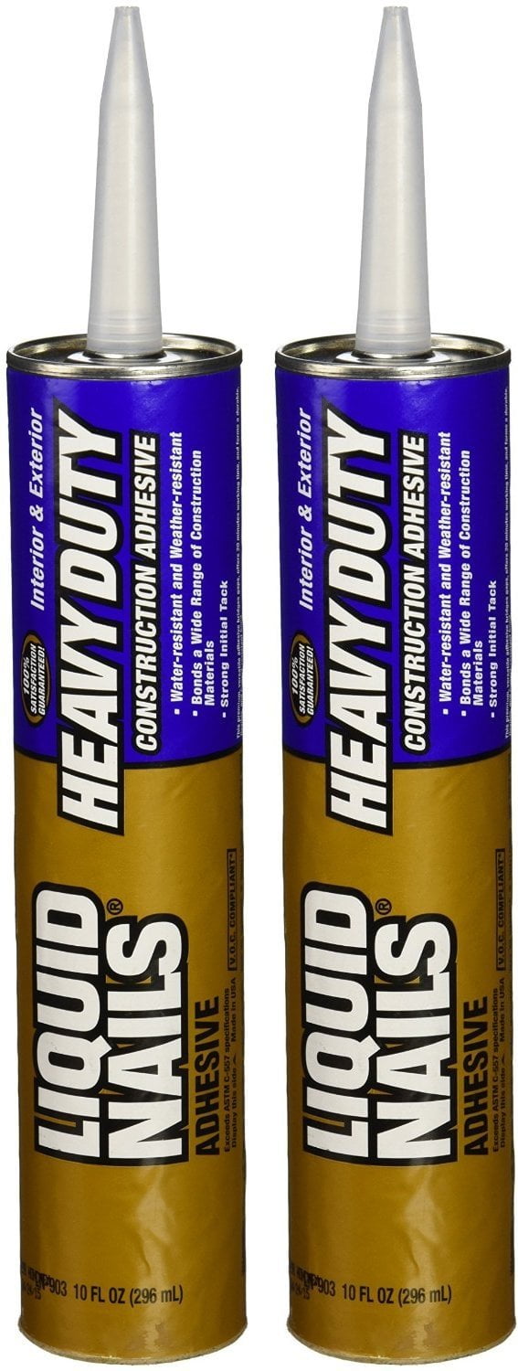 Liquid Nails LN903 10Ounce HeavyDuty Liquid Nails Construction Adhesive 2 Pack