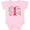 AD-Pink, variant on Inktastic 1st Birthday Party 1 Year Old Girls Girls Baby Bodysuit