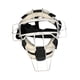 thumbnail image 5 of Casco de receptor de béisbol, protector facial de bateo, transpirable, universal, para deportes al aire libre Blanco, 5 of 9