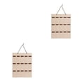 thumbnail image 3 of Advancent Bolsa de almacenamiento para gafas de sol para colgar en la pared del dormitorio Caqui 2piezas Advancent CBP492408, 3 of 5