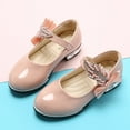 thumbnail image 4 of Dress Shoes For Girls Dress Shoes Wedding Bowknot Shoes Princess Party School Shoes Low Heel Or Wedding Party Shoes,Size 12 Years-12.5 Years, 4 of 9