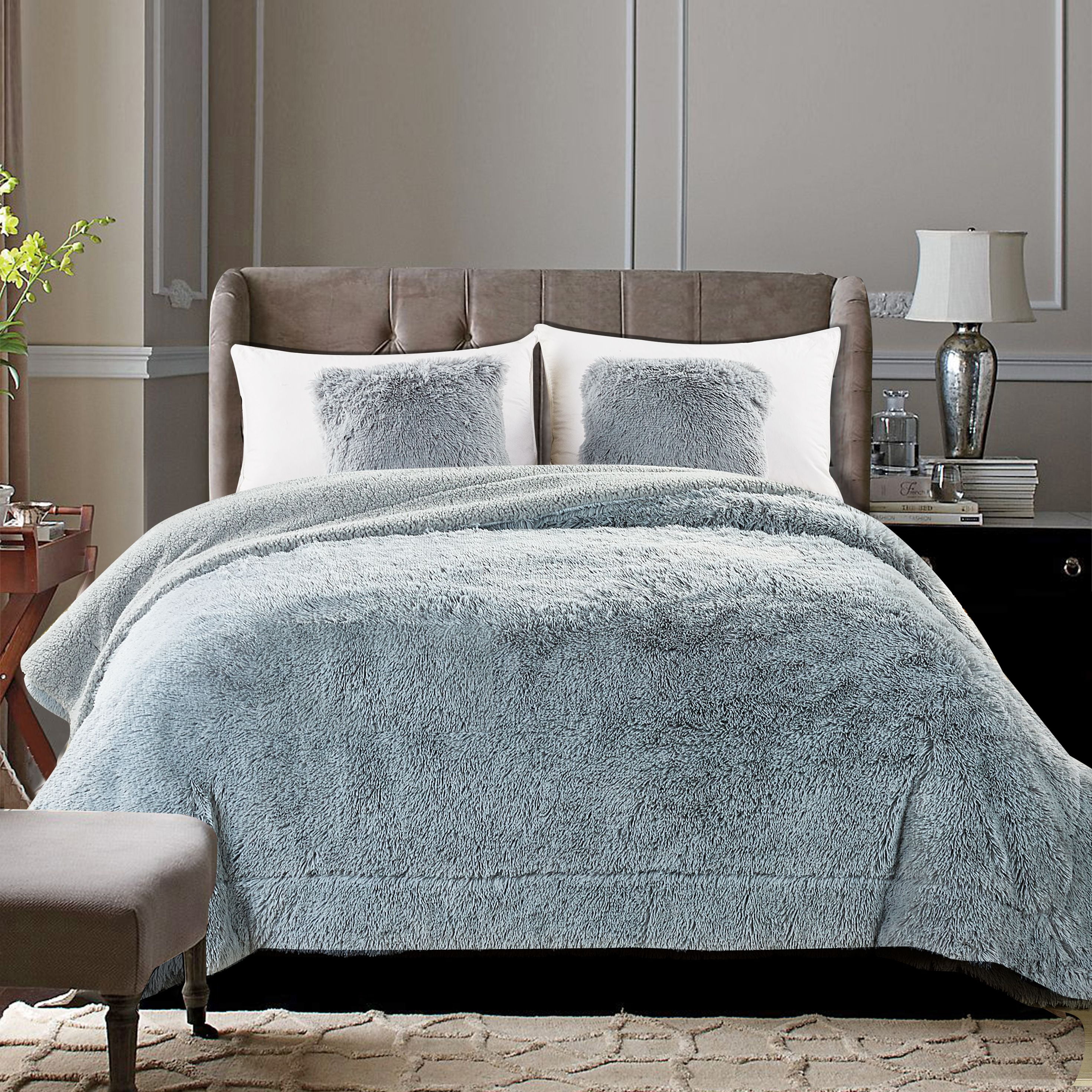 Super Soft Teddy Bear Blanket Throw Cosy Snuggly Warm Bed Sofa Luxury Fleecy 