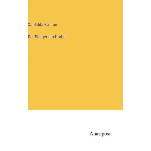 Der S?nger am Grabe