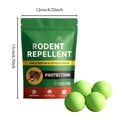 thumbnail image 3 of Rodent Repellent Balls for Indoors and Outdoors, 4 PCS Plant-Based Mouse Deterrent for House, Garage, and Car Engines, Natural Peppermint, 3 of 8