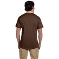 thumbnail image 2 of Fruit of the Loom mens oz 100% Heavy Cotton HD T-Shirt(3931)-CHOCOLATE-2XL, 2 of 3