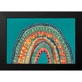 thumbnail image 2 of Moore, Regina 24x17 Black Modern Framed Museum Art Print Titled - Boho Rainbow IV, 2 of 5