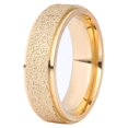 thumbnail image 1 of Minnieouse Hombres Mujeres Titanio Mate Pareja Anillos Compromiso Dedo Tamaño 7-10 Ropa, zapatos y accesorios Miscelánea Oro Tamaño 10, 1 of 3