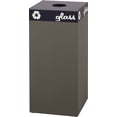 thumbnail image 2 of Safco Public Square Brown Recycling Receptacle Base, 2 of 2
