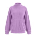 thumbnail image 6 of Guluxicc Women's Corduroy Jackets with Pockets Loose Full Zipper Long Sleeve Bomber Jackets for Everyday Wear Fall Winter Casual Outfits, 6 of 6