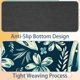 thumbnail image 4 of Alfombrilla de ratón tropical azul oscuro con base de goma antideslizante, cuadrada, protector para portátil, almohadillas de escritura, alfombrilla de ratón para juegos de ordenador,, 4 of 7