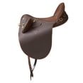 thumbnail image 2 of 17" Black Synthetic Aussie Australian Stock Saddle 110S1289BR-17, 2 of 3