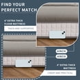 thumbnail image 5 of MAXYOYO 6" Extra Thick Floor Futon Mattress, Foldable Mattress Tatami Pad Floor Mattress for Adults Floor Bed Roll Up Mattress Guest Mattress,Dark Grey,Twin, 5 of 7