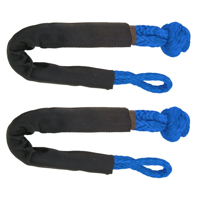 Grillete blando, 2 piezas de grillete blando de remolque, grillete sintético, cuerda, grillete de cuerda, logra más