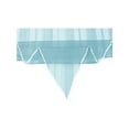 thumbnail image 4 of INSPIRAR CHIC Mujeres Bufandas de Chifón Plisadas, Bufanda de Cuello Semi Transparente con Ribete de Color Contrastante, 43.3x19.7" Azul Claro, 4 of 5