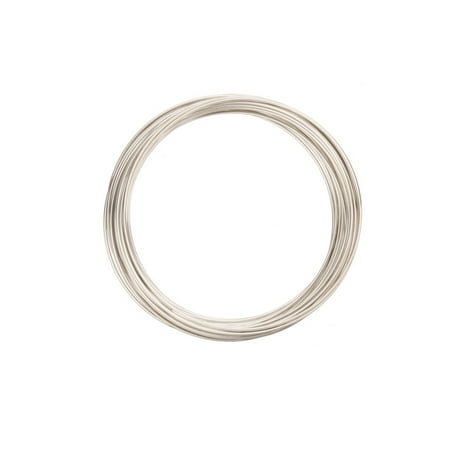 - Memory Wire Bracelet Silver Plated Steel Wire 50mm Round 30Gram/42 Loops/pack (3-Pack Value Bundle), SAVE $2