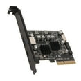 thumbnail image 4 of PCIe Type C Card, High Speed Stable Chip PCIe USB3.2 Card pour Ordinateur, 4 of 8