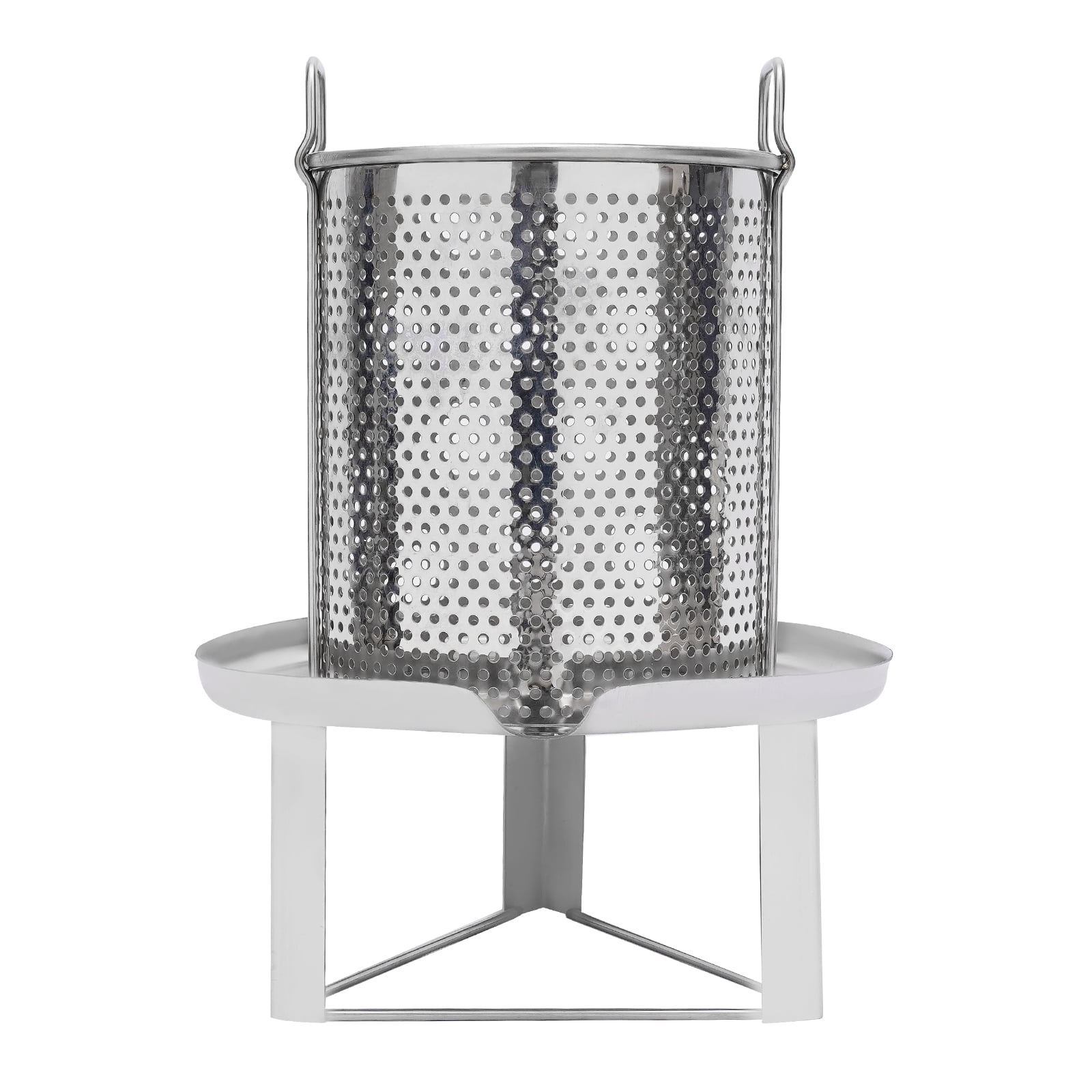 12.6L Manual Bee Honey Press Extractor Vegetable/Fruit Juicer Stainless Steel