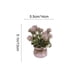 thumbnail image 3 of Small Artificial Potted Greenery Fake Home Office Desk Decor Wedding Photography Prop Miniature Plastic Greenery 1-Piece, 3 of 6