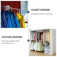 thumbnail image 6 of CIMAXIC 31Pcs White Round Clothing Dividers for Racks Home Use and Store Use 3.54X3.54X0.08in, 6 of 8