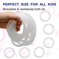 thumbnail image 2 of Collares masticables Olugu Clear Coil 12 unidades para niños, 2 of 7