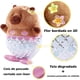 thumbnail image 2 of Peluche de capibara 30 cm (12 in), peluche lindo para niñas, capibara que se transforma en sirena, 2 of 6
