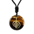 thumbnail image 4 of Collar con Colgante Jinwen Amarillo Negro Accesorios para Hacer Joyas, 4 of 8