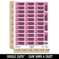 thumbnail image 2 of Gouda Good Work Mouse with Cheese Teacher Student School Sticker Set - Light Pink - Matte Finish - 1.5" Small, 2 of 7