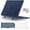 Haze Blue, variant on MOSISO Compatible with MacBook Pro 13 inch Case M2 2025-2016 A2338 M1 A2251 A2289 A2159 A1989 A1708 A1706, Heavy Duty Plastic Hard Case with Kickstand&Keyboard Skin&Screen Film&Type C