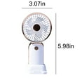 thumbnail image 3 of XGFHYJEH Hand Held Fan, Mini Fan Handheld, Hand Held Fan Rechargeable, Portable Folding Hand Held Cooling Fan, 3 of 7