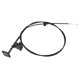 thumbnail image 1 of Cable Liberación Capó Motor Delantero Negro Plástico Metal para Coche para 01-05 para Honda Civic, 1 of 6