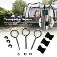 thumbnail image 3 of 12 Pieces Trampoline Screws, Trampoline Accessories Screws, Replacement Screws for Trampolines, Trampoline Stability Tool, for Most Outdoor Trampolines, 3 of 5