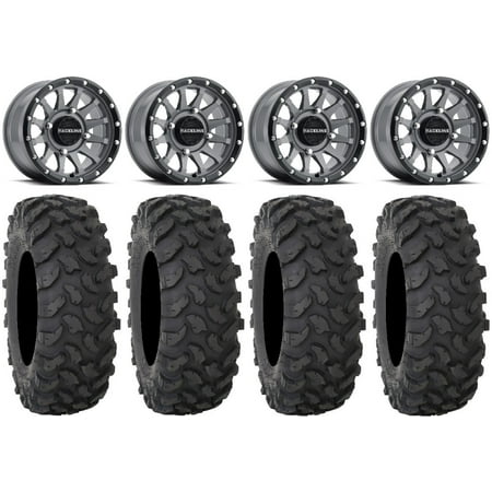 Raceline Trophy 15 Grey Wheels 32 XTR370 Tires Sportsman RZR Ranger Raceline Trophy 15 Grey Wheels 32 XTR370 Tires Sportsman RZR Ranger