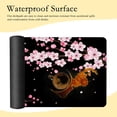 thumbnail image 5 of Gaming Mouse Pad with Stitched Edges,Sakura Cherry Blossoms Desk Mat, Extended XL Mousepad with Anti-Slip Base, Cool Desk Pad for Keyboard and Mouse,35.4''''×15.7'''', 5 of 6