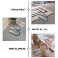 thumbnail image 2 of 1 par de pantuflas de trapeador unisex, pantuflas de trapeador portátiles y lavables, pantuflas de casa, 2 of 6
