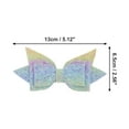 thumbnail image 2 of Unique Bargains 1 Pc Shiny Bow Drinkware Accessory for Home Light Purple PU, 2 of 5