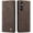 Coffee Brown, variant on QLTYPRI Case for Samsung Galaxy S24, Vintage PU Leather Wallet Case Card Slot Kickstand Magnetic Closure Shockproof Flip Folio Case Cover for Samsung Galaxy S24 - Brown
