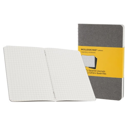 Moleskine Cahier Journals Pocket 3.5" x 5.5" Pocket Squared