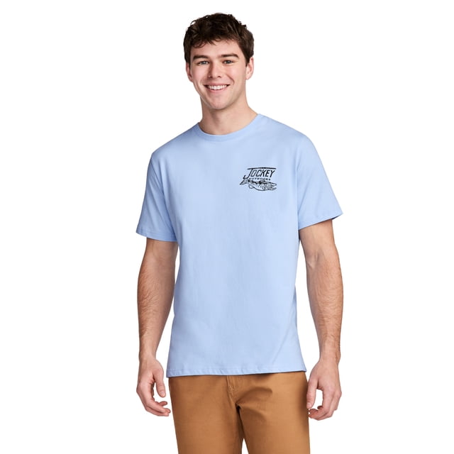 Jockey Outdoors Men's Graphic Crew Neck T-Shirt