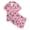 Pink, variant on American Flag Summer Pajamas For Girls Girls Independence Day Print Button Down Short Sleeve Pajama Sleepwear Nightwear Pjs Loungewear 13-14 Years
