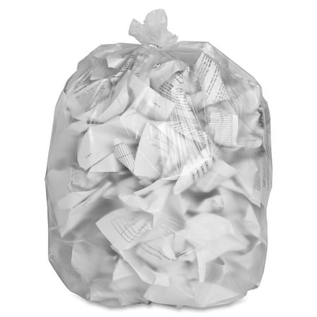 Genuine Joe High-density Can Liners, 45 gal, 250/carton, GJO01758