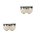 thumbnail image 1 of sweethay Casco de motocicleta Universal con visera en forma de W, cascos con pantalla a prueba de viento, accesorios de modificación mejorados, Leonado 2piezas, 1 of 6